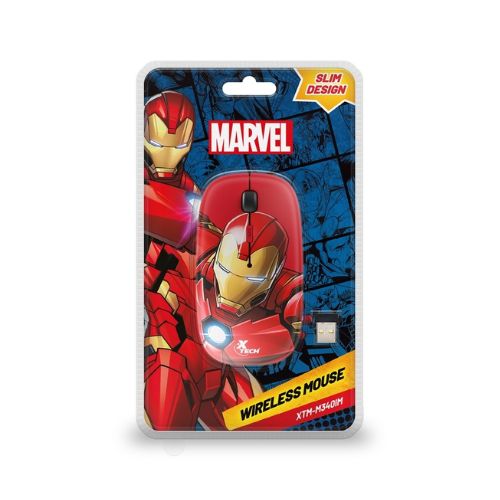 Mouse USB wireless Xtech Iron Man - XTM-M340IM
