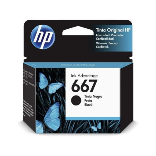 Cartucho negro HP 667