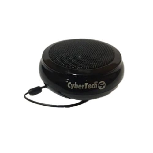 Bocina Cybertech Onyx negras 2.5W