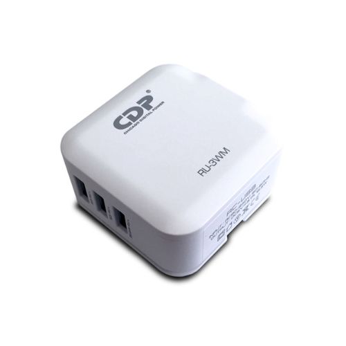 Adaptador USB de pared CDP RU-3WM