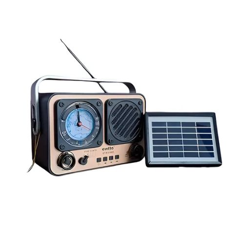 MP3 Bluetooth ewtto ET-R1016BS Radio FM/Solar