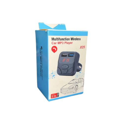 TRANSMISOR FM P/CARRO MINI X25