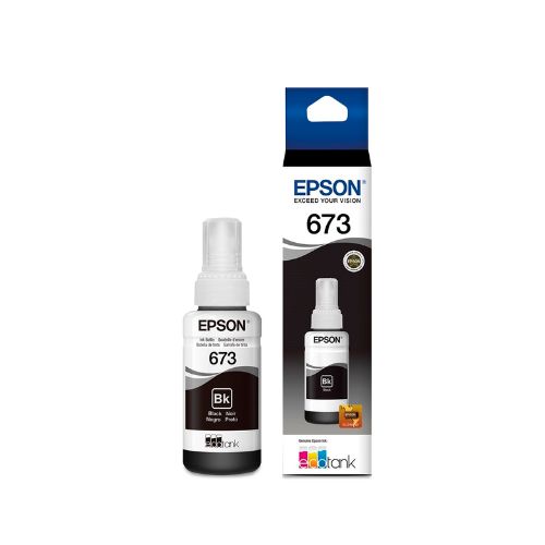 Tinta Negra Epson T673120 p/L800