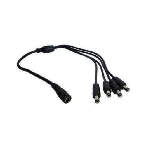 Splitter de energía p/4 camaras. Pulpo OEM