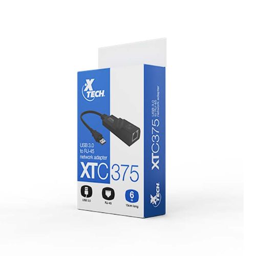 Adaptador USB a RJ45 Xtech USB 3.0 XTC375