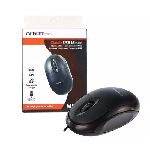 Mouse USB optico Argom MS02 ARG-MS-0002