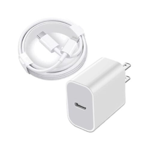 Transformador p/iPhone 14 Pro Max 20W tipo C a Lightning
