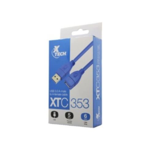 Cable USB 3.0 A-M a A-H p/ext. XTC353