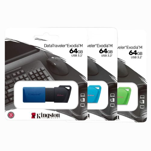 Memoria USB 64Gb. Kingston DT Exodia M