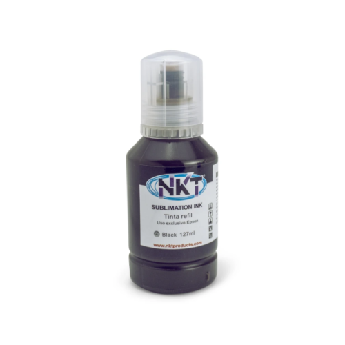 Tinta Negra NKT p/sublimar 100ml.