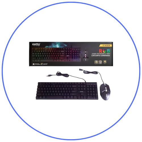 Teclados y Mouses
