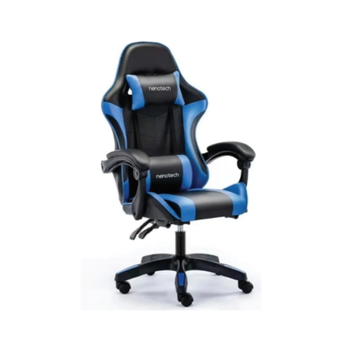 Silla-NanoTech-Azul Silla Gamer Nenotech 220 libras