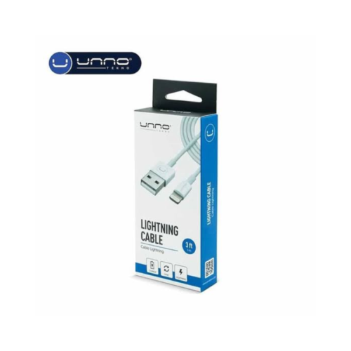 Cable USB a Lightning p/iPhone Unno CB4053WT