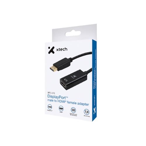 Adaptador de video Display Port-M a HDMI-H XTC-378.