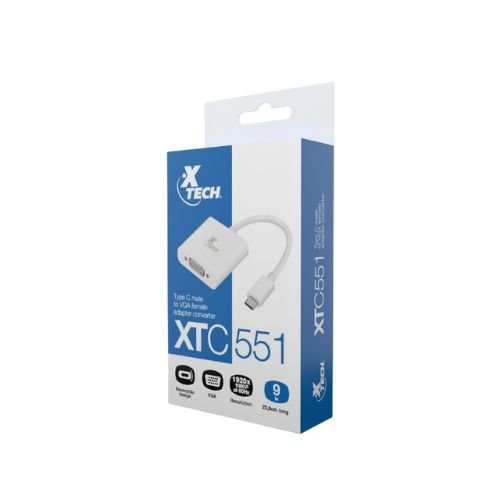 Adaptador tipo C-Macho a VGA-H XTC551