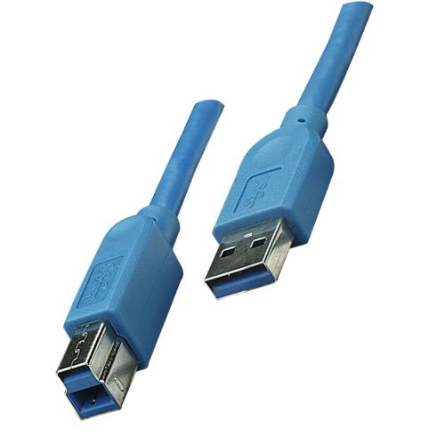 CABLE USB 3.0 A-M A B-M P/IMPRESORA MANHATTAN 391863