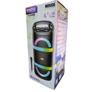 MP3 BLUETOOTH EWTTO ET-P4195MB ENTRADA P/MICROFONO