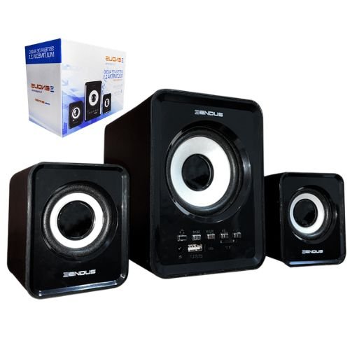 BOCINAS ENDUS 2.1 ES-273BT 10W/USB/MICROSD/FM