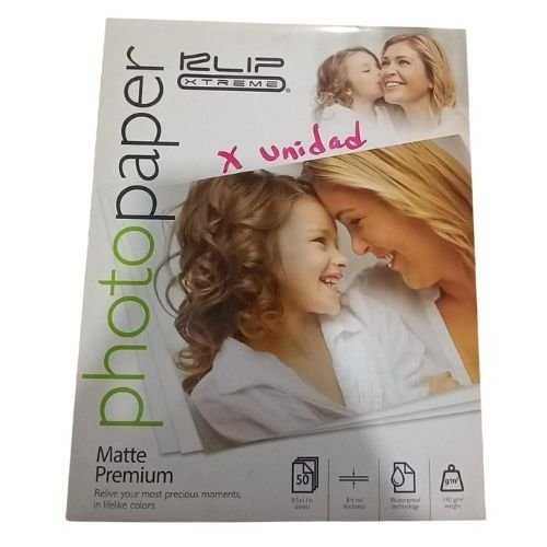 PAPEL MATTE PREMIUM KLIP CARTA 190GR. UNIDAD