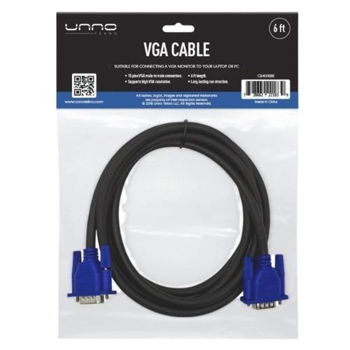 CABLE VGA-M A VGA-M 1.8M. ETOUCH/UNNO CB4016BK